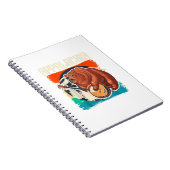 Appalachia  Banjo Player Bluegrass Musici Notitieboek (Rechterzijde)