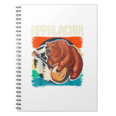 Appalachia  Banjo Player Bluegrass Musici Notitieboek (Voorkant)