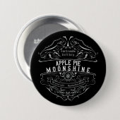 Appalachia Moonshine Etiket Ronde Button 7,6 Cm (Voorkant /achterkant)