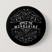 Appalachia Moonshine Etiket Ronde Button 7,6 Cm (Voorkant)