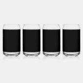 Appalachia Moonshine Label Blikvorm Glas (Achterkant)