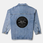 Appalachia Moonshine Label Denim Jacket (Achterkant)