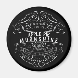 Appalachia Moonshine Label Magneet