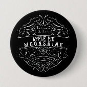 Appalachia Moonshine Label Ronde Button 7,6 Cm (Voorkant)