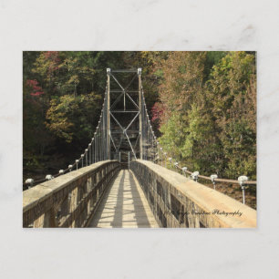 Appalachia Powerhouse Bridge in Reliance, Tennesse Briefkaart