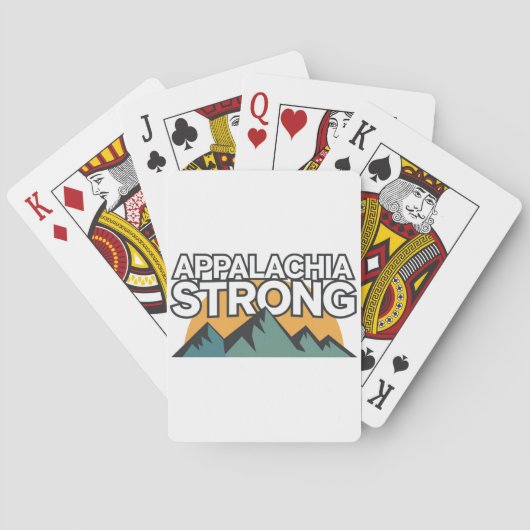 Appalachia Sterk Pokerkaarten (Achterkant)
