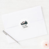 Appalachia Strong Come Hell Or High Water Mountain Ronde Sticker (Envelop)