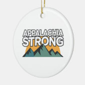 Appalachia Strong Keramisch Ornament (Links)