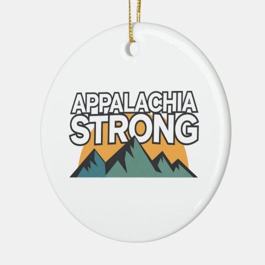 Appalachia Strong Keramisch Ornament (Links)
