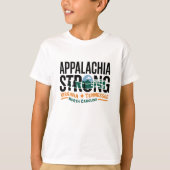 Appalachia Strong Mountain Outdoors Hiking NC T-shirt (Voorkant)