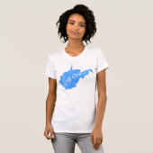 Appalachia West Virginia T-shirt voor vrouwen (Voorkant volledig)