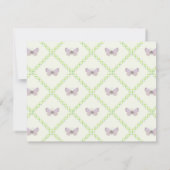 Appalachian Blue Butterfly Flat Note Card Notitiekaartje (Achterkant)