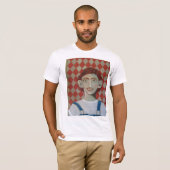 Appalachian blue Ingebrood T-shirt (Voorkant volledig)