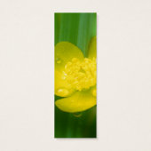 Appalachian Buttercup Bladwijzer Mini Visitekaartjes (Achterkant)