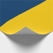Appalachian Gold- en Blue Wrapping Paper Cadeaupapier (Hoek)