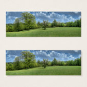 Appalachian Green Bladwijzer Mini Visitekaartjes (Voorkant /achterkant)