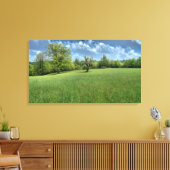 Appalachian Green Canvas Print (Insitu (Woonkamer))