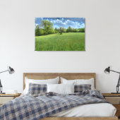 Appalachian Green Canvasprint Canvas Afdruk (Insitu (Slaapkamer))