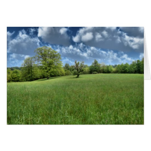 Appalachian Green Kaart (Voorkant Horizontaal)