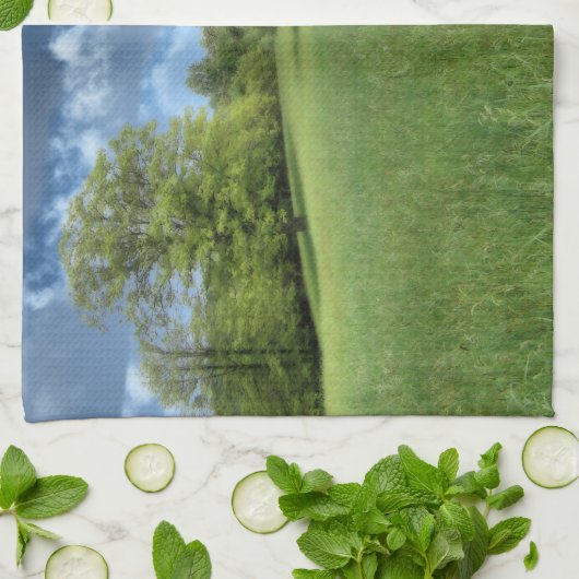 Appalachian Green Kitchen Towel Theedoek (Gevouwen)