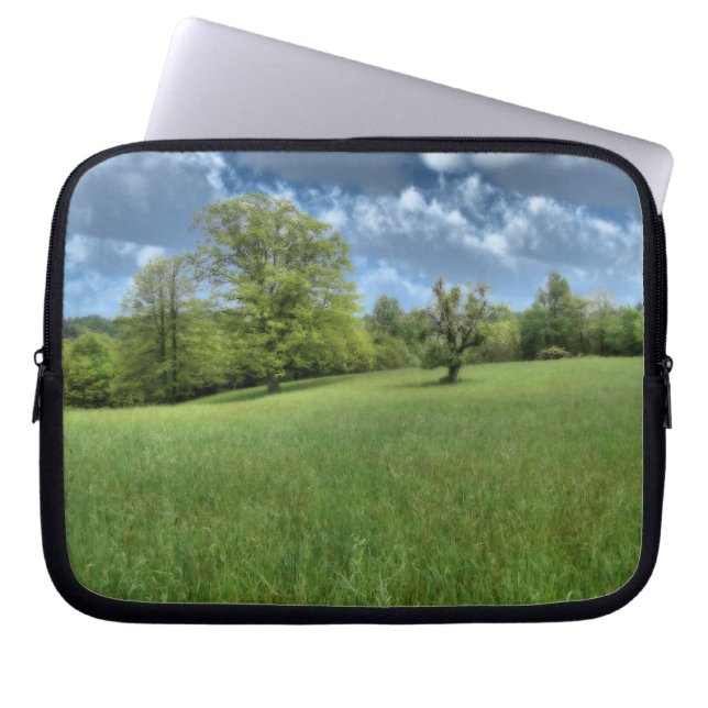 Appalachian Green-laptophoes Laptop Sleeve (Voorkant)