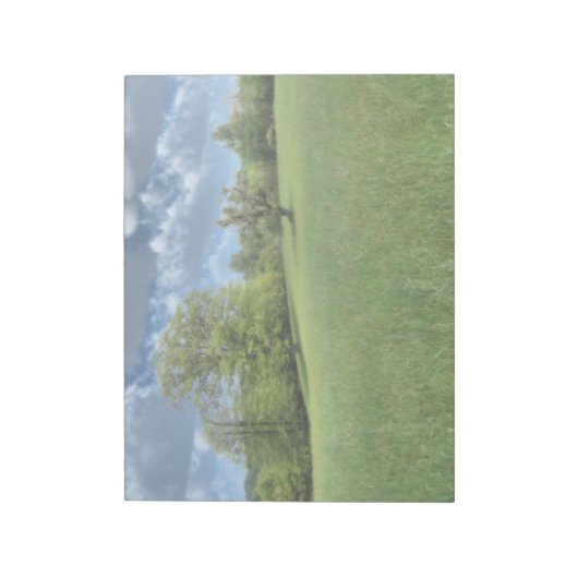 Appalachian Green Notepad Notitieblok (Linkerzijde)