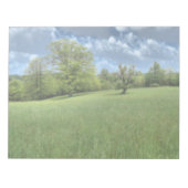 Appalachian Green Notepad Notitieblok (Voorkant)