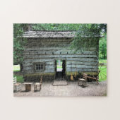 Appalachian Home op Mabry Mill, Virginia Legpuzzel (Horizontaal)