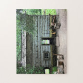 Appalachian Home op Mabry Mill, Virginia Legpuzzel (Verticaal)