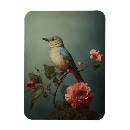 Appalachian Morning Bird Magneet (Verticaal)