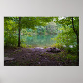 Appalachian Mountain Lake Scene Poster (Voorkant)