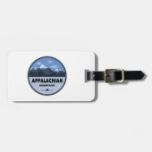 Appalachian Mountains Camping Bagagelabel (Voorkant horizontaal)
