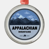 Appalachian Mountains Camping Metalen Ornament (Voorkant)