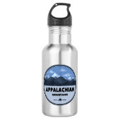 Appalachian Mountains Camping Waterfles (Voorkant)