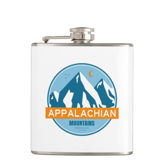Appalachian Mountains Heupfles (Voorkant)