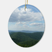 Appalachian Mountains I Keramisch Ornament (Links)