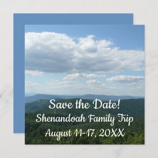 Appalachian Mountains I Shenandoah (Voorkant / Achterkant)