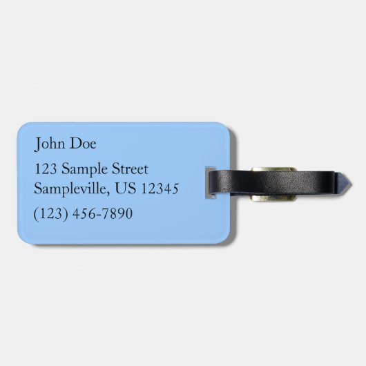 Appalachian Mountains I Shenandoah Bagagelabel (Achterkant horizontaal)