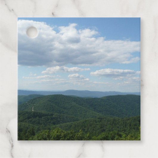 Appalachian Mountains I Shenandoah Bedankjes Labels (Voorkant)