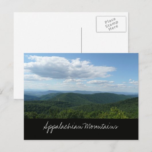 Appalachian Mountains I Shenandoah Briefkaart (Voorkant / Achterkant)