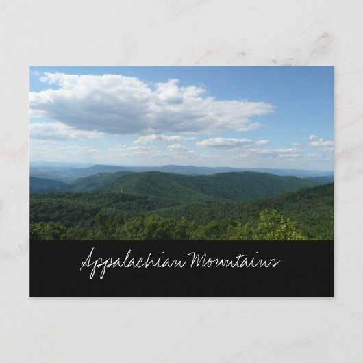 Appalachian Mountains I Shenandoah Briefkaart (Voorkant)