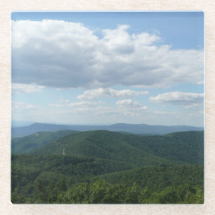 Appalachian Mountains I Shenandoah Glazen Onderzetter