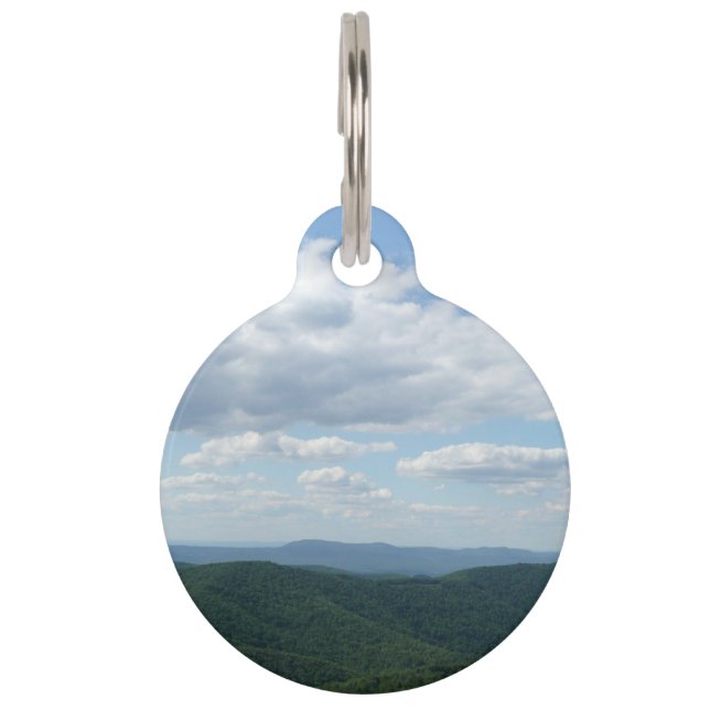 Appalachian Mountains I Shenandoah Huisdierpenning (Voorkant)