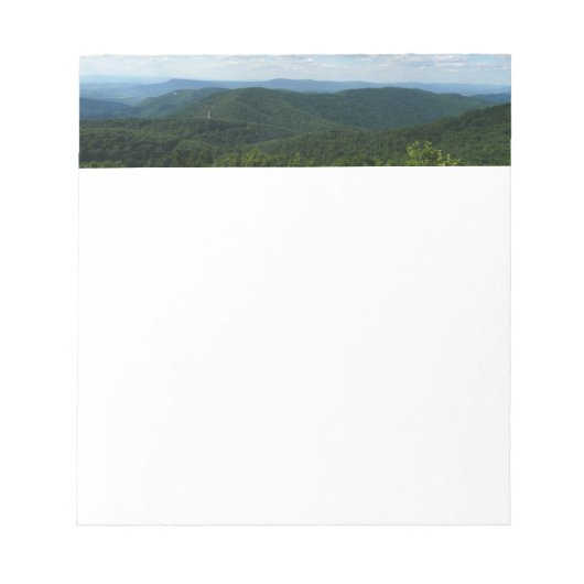 Appalachian Mountains I Shenandoah Notitieblok (Voorkant)