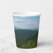 Appalachian Mountains I Shenandoah Papieren Bekers (Achterkant)