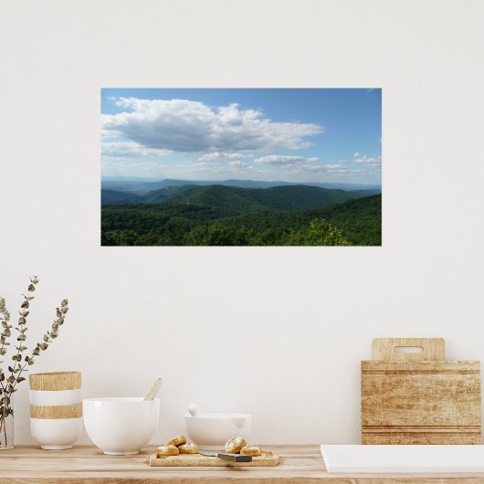 Appalachian Mountains I Shenandoah Poster (Keuken)