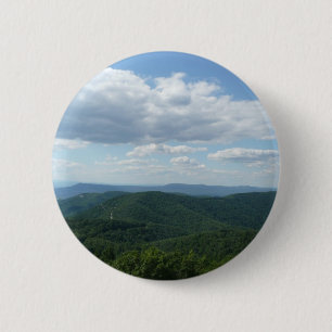 Appalachian Mountains I Shenandoah Ronde Button 5,7 Cm