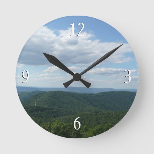 Appalachian Mountains I Shenandoah Ronde Klok (Voorkant)