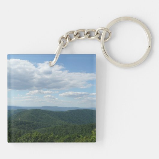 Appalachian Mountains I Shenandoah Sleutelhanger (Achterkant)