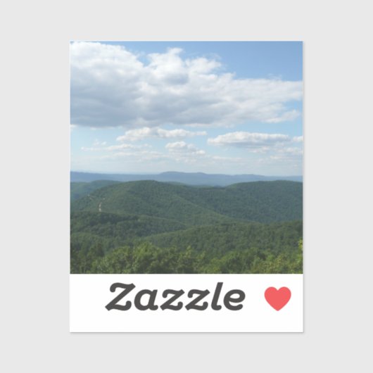 Appalachian Mountains I Shenandoah Sticker (Vel)